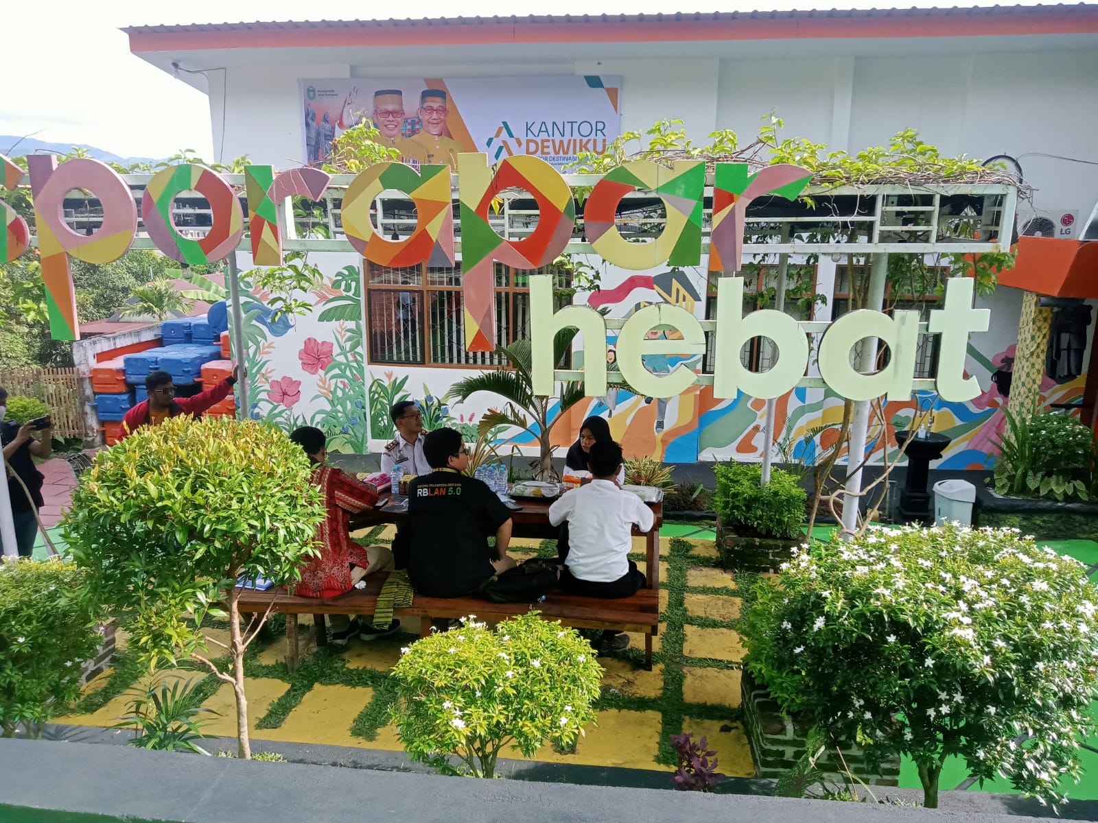 Kantor Serasa Berwisata, Tim Puslatbang KMP LAN RI Nilai Inovasi Kantor Dewiku Disporapar Parepare Unik Kreatif 